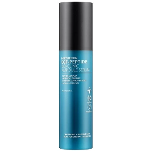 Fortheskin EGF Peptide Bio Clinic Ampoule Serum Сыворотка антивозрастная для лица 70 ml