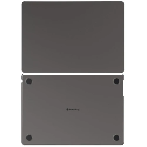 Switcheasy Nude Transparent Black (SMBA15012TB23) for MacBook Air 15" M3 | M2 (2024 | 2023): Материал Поликарбонат