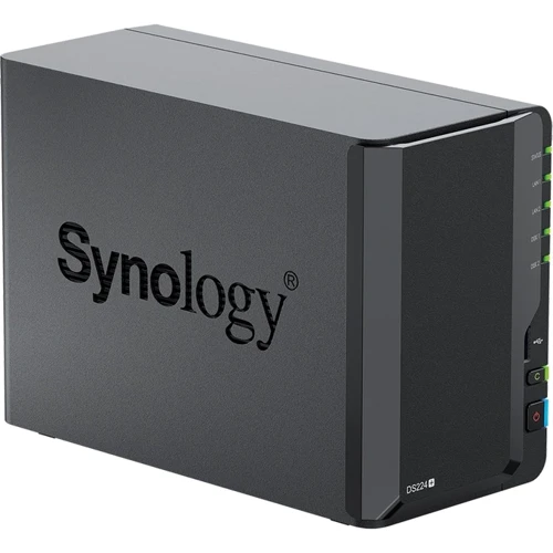 Мережевий накопичувач (NAS) Synology DiskStation DS224+: LAN 2xGigabit Ethernet