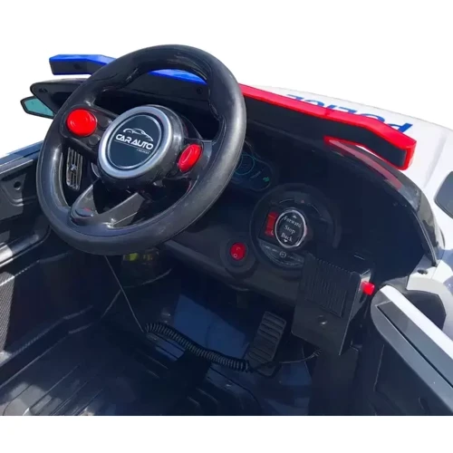 Електромобіль Kidsauto Поліцейська машина Evoque Police Style: Матеріал корпусу пластик