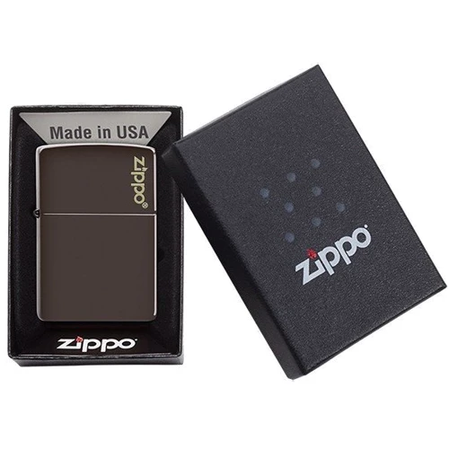 Зажигалка ZIPPO Reg Brown Matte (49180) фото 2