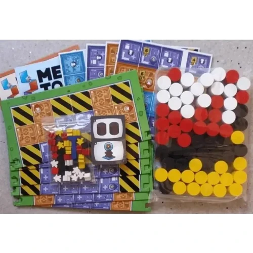 Настольная игра WizKids Башни Миплов (Meeple Towers) (англ.): Вид развлекательные
