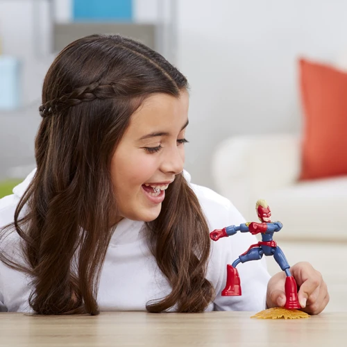 Фігурка Hasbro Месники Бенди 15 см E7872Avengers Bend And Flex Captain Marvel (E7377_E7872): Стать унісекс