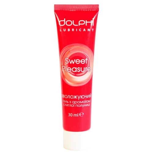 Гель-смазка с ароматом клубники DOLPHI Sweet Pleasure, 30 мл (DOLPHI GEL 30 SP)