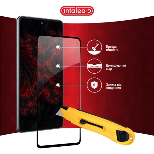 Аксессуар для смартфона Intaleo Tempered Glass Full Glue Black for Samsung A536 Galaxy A53 5G фото 5