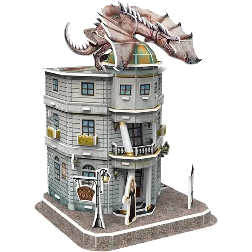 Пазл 3D Geekach Games Банк Гринготс (Gringotts Bank Set 3D puzzle) 4dpuz005 фото 4