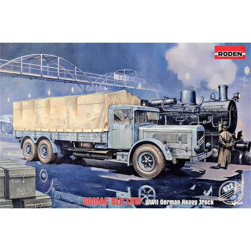 Немецкий тяжелый грузовик времен Второй мировой войны RODEN Vomag 8LR