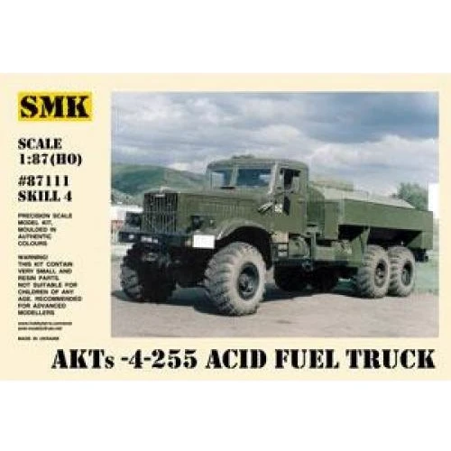 Кислотовоз SMK АКЦ-4-255 (SMK87111) Масштаб: 1:87