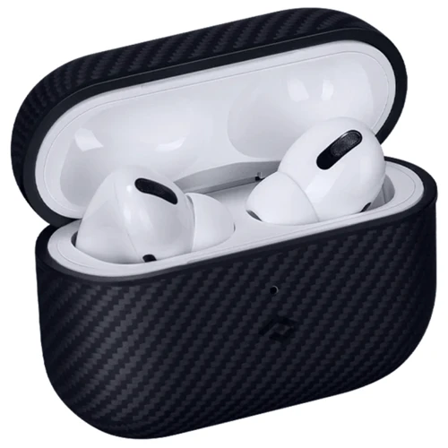 Чехол для наушников Pitaka MagEZ Case 2 Twill Black/Grey (APM6001) for Apple AirPods 3 фото 2