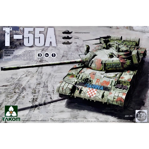 Средний танк Takom Т-55А