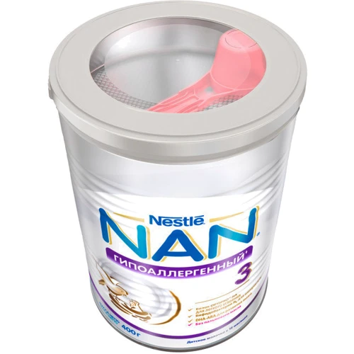 Суміш Nestle NAN 2 Гіпоалергенна суха молочна для дітей з 6 місяців 400 г (7613031251742): Вік 6 - 12 місяців