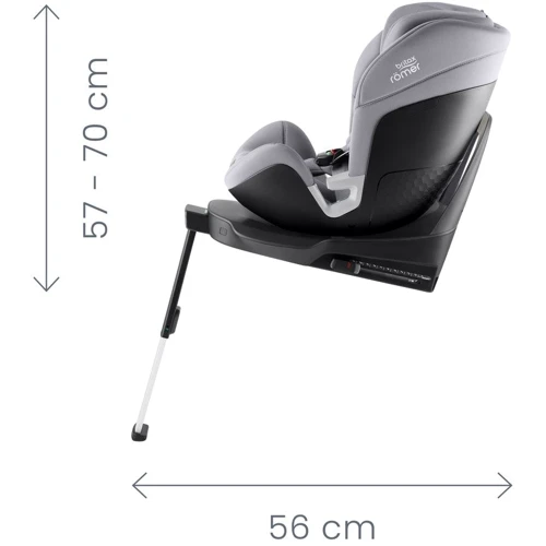 Автокресло Britax-Romer Swivel Dusty Rose (2000039701): Группа 0+/1/2/3