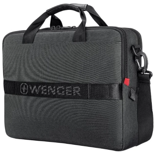 Сумка для ноутбуков Wenger 16" MX Eco Brief Gray: Материал текстиль