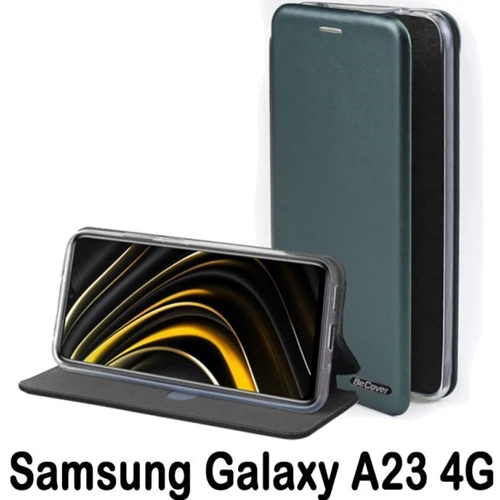 Чохол для телефона BeCover Book Exclusive Dark Green для Samsung A235 Galaxy A23 4G (707931): Плівка в комплекті немає