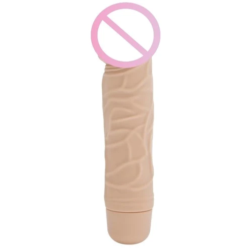 Вибратор ToyJoy Mini Classic Original Vib, 13x3.5 см, бежевый