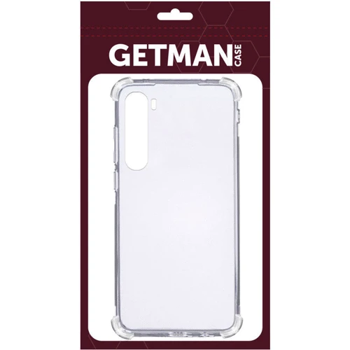 Чохол для телефона TPU Case GETMAN Ease logo Transparent for OnePlus Nord: Тип накладка на заднюю часть