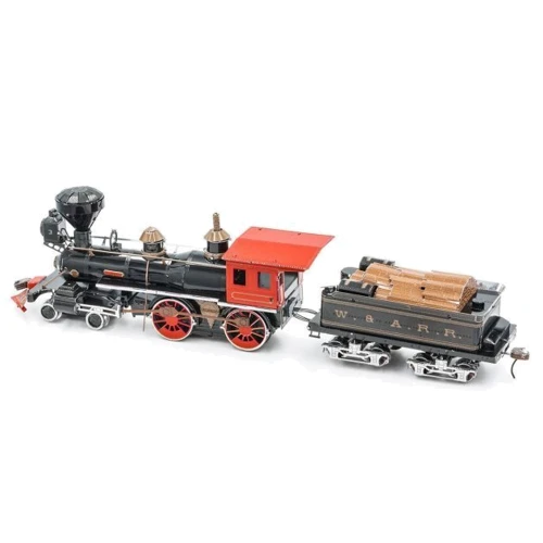 Металлический 3D конструктор Fascinations Wild West 4-4-0 Locomotive, MMS191: Рекомендуемый возраст от 12 и старше