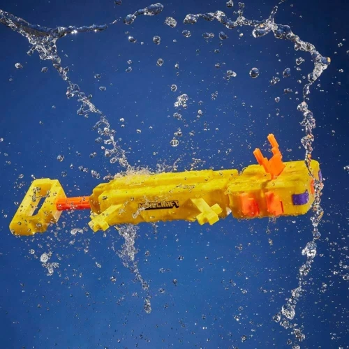 Водний бластер Hasbro Nerf Super Soaker Minecraft Axolotl (F7601): Рекомендований вік від 8 років