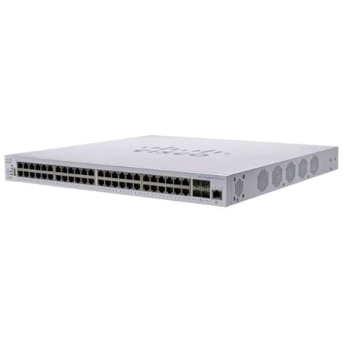 Мережевий комутатор Cisco CBS350-48P-4X: Кількість портів Fast Ethernet (10/100) нет