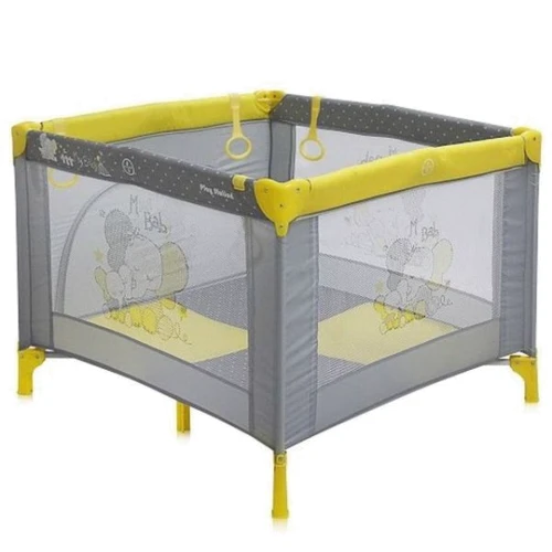 Манеж Bertoni PLAY STATION (yellow elephants)