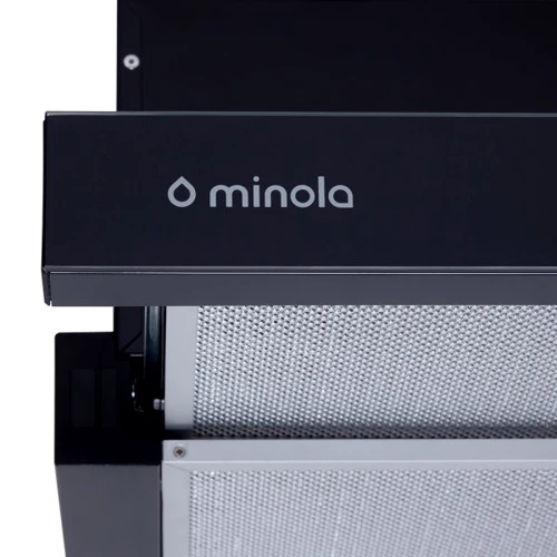 Витяжка Minola HTL 6734 BL 1100 LED GLASS: Управління тактове