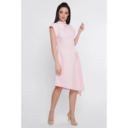 Сукня FashionUp PL-1758C 48 пудровим повсякденне подовжене міді