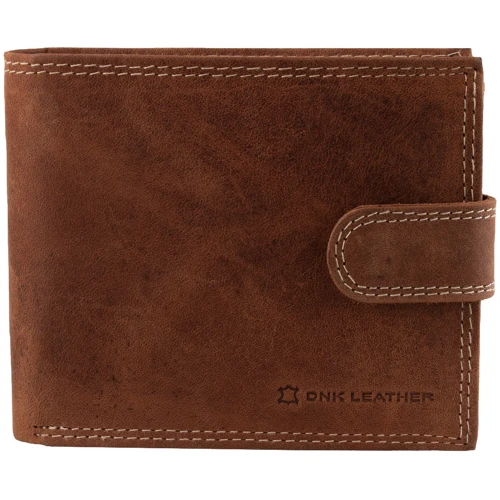 Чоловічий портмоне DNK Leather коричневий (DNKN992L-P-CHM-cognak): Стать Мужской
