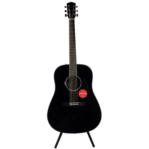 Акустическая гитара Fender CD-60S Black WN