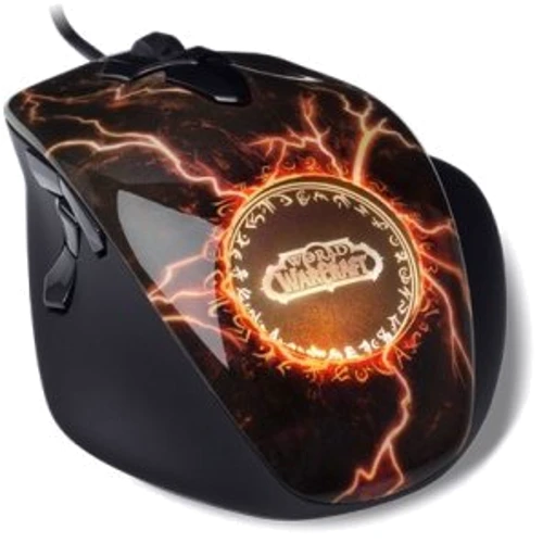 Мышь SteelSeries MMO LEGENDARY Edition (62050): Интерфейс подключения проводная USB