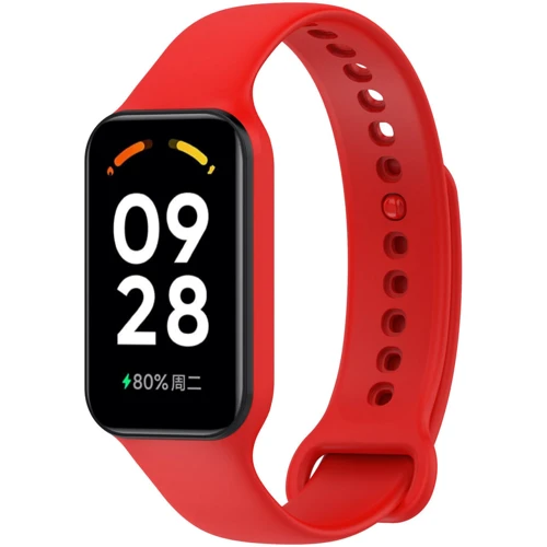 Ремешок ArmorStandart Silicon Red (ARM74003) for Xiaomi Mi Smart Band 8 Active / Redmi Smart Band 2: Тип Ремешок