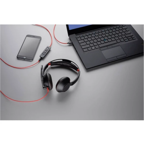 Наушники Poly BlackWire 5210 USB HS Mono фото 4