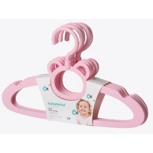 Вішалка дитяча Babyhood рожева (BH-724P)