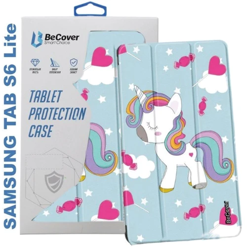 Аксесуар для планшетних ПК BeCover Smart Case Unicorn for Samsung Galaxy Tab S6 Lite P610/P615/Tab S6 Lite 2022 P613/P619 (708328)