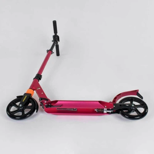 Самокат двоколісний Best Scooter з PU колесами + 2 амортизатори Crimson (85026): Максимальне допустиме навантаження, кг 100