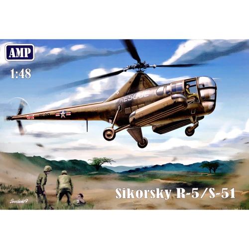 Вертолет AMP Sikorsky R-5/S-51