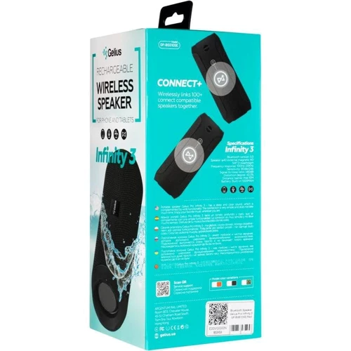 Акустика Gelius Pro Infinity 3 GP-BS510SE Black: Тип портативная