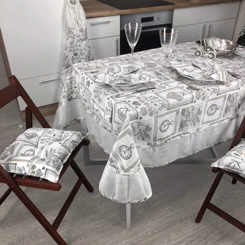 Скатерть Прованс Happy time 150х150см (23769)