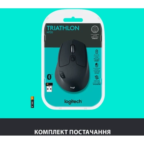 Мышь Logitech M720 Triathlon Black (910-004794) фото 8