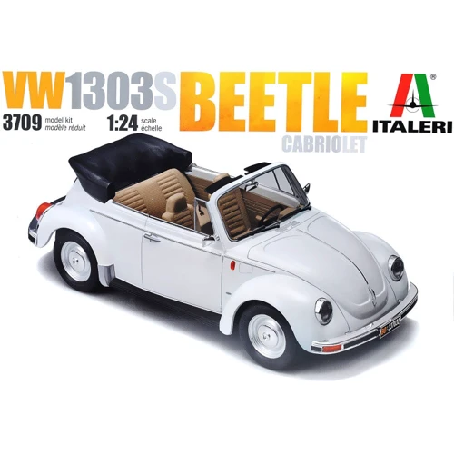 Модель Italeri Автомобиль VW1303S "Beetle Cabriolet" (IT3709)