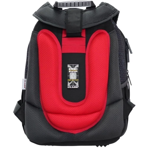 Рюкзак-черепашка Mini CLASS 2106C Red Car, 2 отд., 35x27x16см: Пол ребенка Для мальчиков
