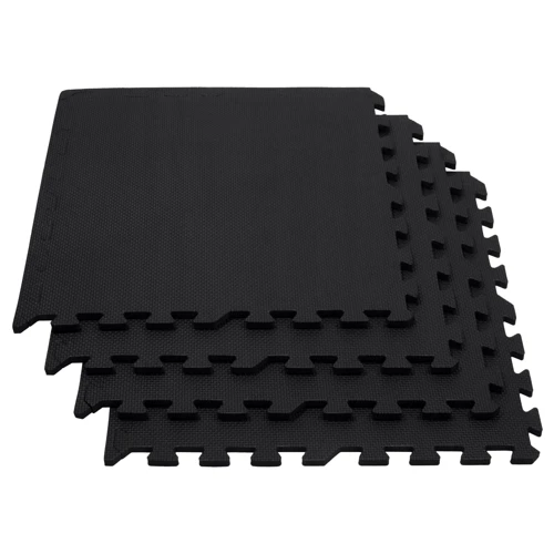 Springos Mat Puzzle EVA пазл 120 x 120 x 1.2 см чорний (FM0002) фото 4