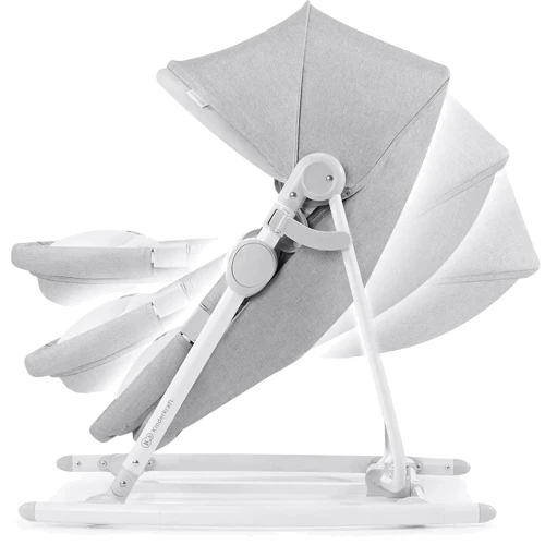 Шезлонг-гойдалка 5 в 1 Kinderkraft Nola Stone Grey (KBNOLA00GRY0000): Конструкція опори без колесиков