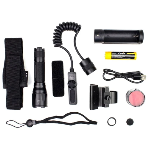 Ліхтар Fenix TK09 2016+AFH-01+AER-02+MX01+ARB-L18-3400+ARE-X1+AOF-M red (TK092016taknabor)