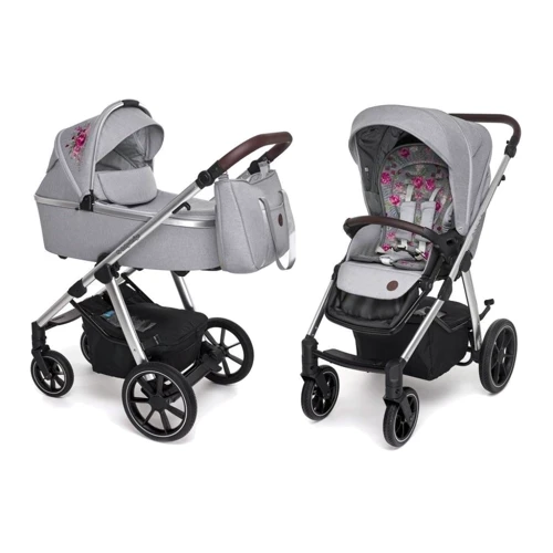 Универсальная коляска 2в1 Baby Design BUENO 107 GRAY