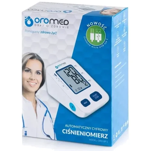 Тонометр Oromed автоматичний ORO-BP 1: Розмір манжети, см 22-40