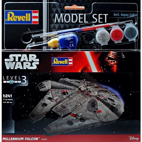 Подарунковий набір Revell Зоряні війни. Космічний корабель Millennium Falcon (RV63600)