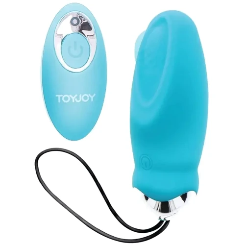 Виброяйцо с пультом ДУ Toy Joy I'm so Eggcited (голубой)