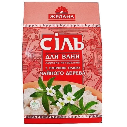 Желана Cоль для ванн Чайное дерево 500 g