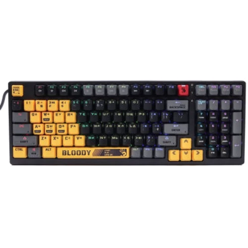 Клавиатура A4Tech Bloody S98 RGB BLMS Red Switch USB Sports Lime (Bloody S98 Sports Lime)