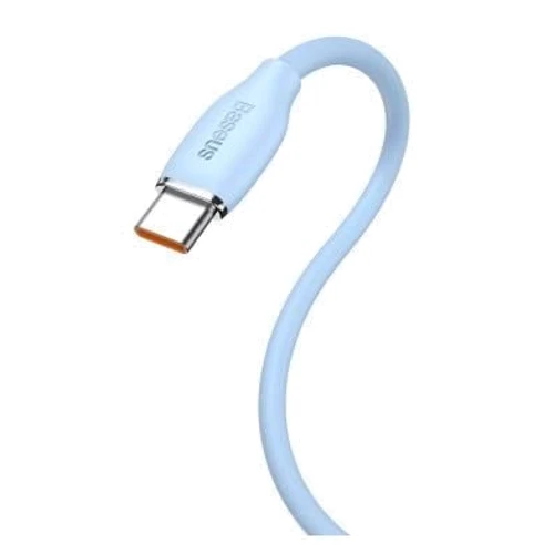 Кабель Baseus USB Cable to USB-C Jelly Liquid Silica Gel 100W 2m Blue (CAGD010103): Длина 2 м